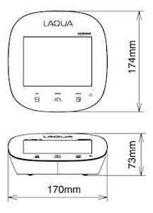 DS-70シリーズ本体 外形寸法図